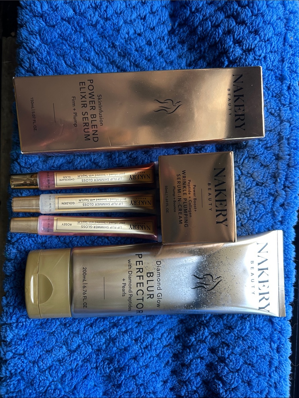 Nakery Beauty Diamond Glow Perfecto Moisturizer 6 Piece Kit FACTORY SEALED - Picture 12 of 15